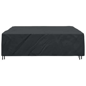 vidaXL Copertura per mobili da esterno Nero 260 x 260 x 70 cm 210D