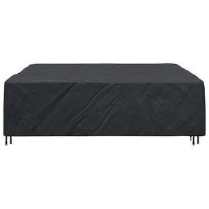 Copertura per mobili da esterno Nero 260 x 260 x 90 cm 210D 4105828