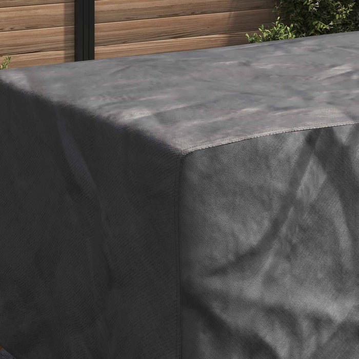 Copertura per mobili da esterno Nero 270 x 110 x 70 cm 210D 4105831