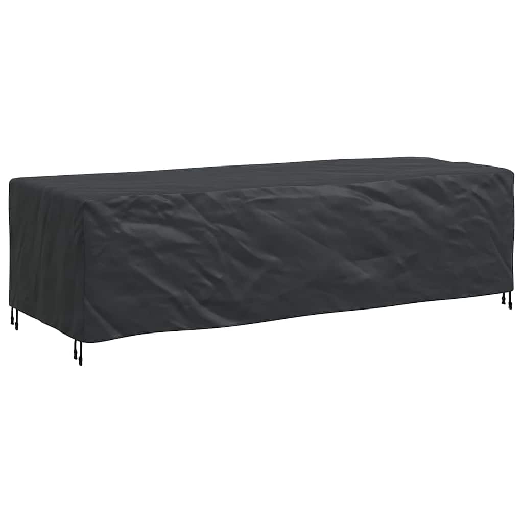 vidaXL Copertura per mobili da esterno Nero 270 x 110 x 70 cm 210D