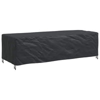 vidaXL Copertura per mobili da esterno Nero 270 x 110 x 70 cm 210D