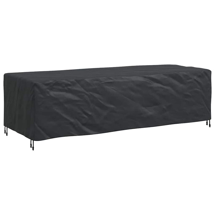 vidaXL Copertura per mobili da esterno Nero 270 x 110 x 70 cm 210D