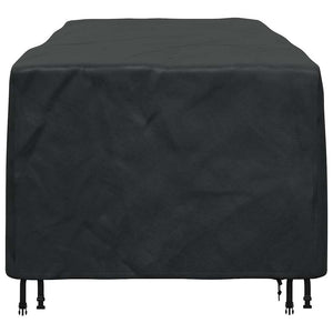 vidaXL Copertura per mobili da esterno Nero 270 x 110 x 70 cm 420D