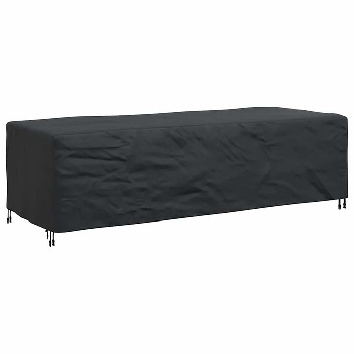 vidaXL Copertura per mobili da esterno Nero 270 x 110 x 70 cm 600D