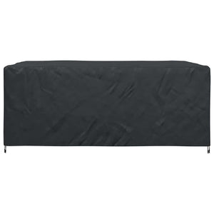 vidaXL Copertura per mobili da esterno Nero 270 x 180 x 90 cm 210D