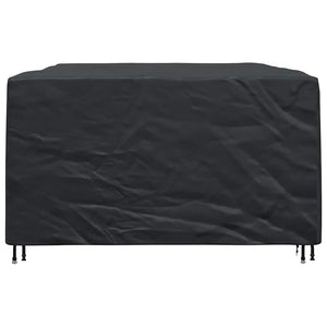 vidaXL Copertura per mobili da esterno Nero 270 x 180 x 90 cm 420D