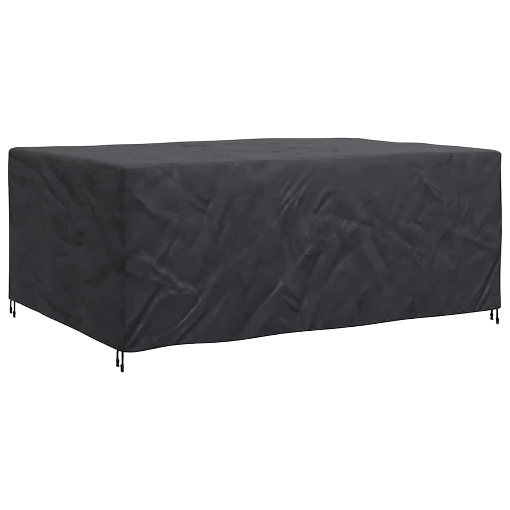 vidaXL Copertura per mobili da esterno Nero 270 x 180 x 90 cm 600D