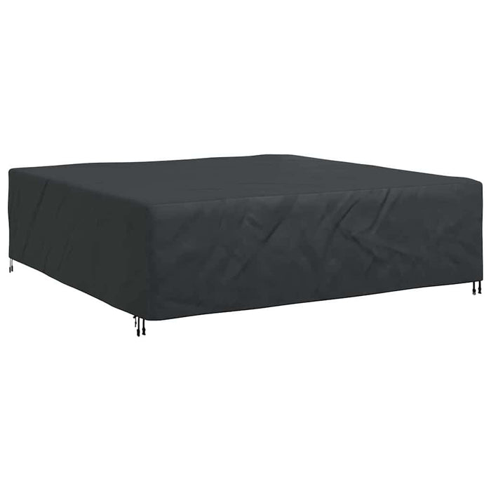 vidaXL Copertura per mobili da esterno Nero 275 x 275 x 70 cm 600D