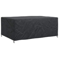 vidaXL Copertura per mobili da esterno Nero 280 x 204 x 106 cm 210D
