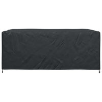 vidaXL Copertura per mobili da esterno Nero 280 x 204 x 106 cm 210D