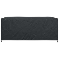 Copertura per mobili da esterno Nero 280 x 204 x 106 cm 210D 4105840