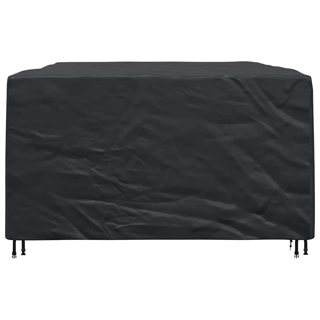 vidaXL Copertura per mobili da esterno Nero 280 x 204 x 106 cm 210D