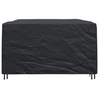 vidaXL Copertura per mobili da esterno Nero 280 x 204 x 106 cm 210D
