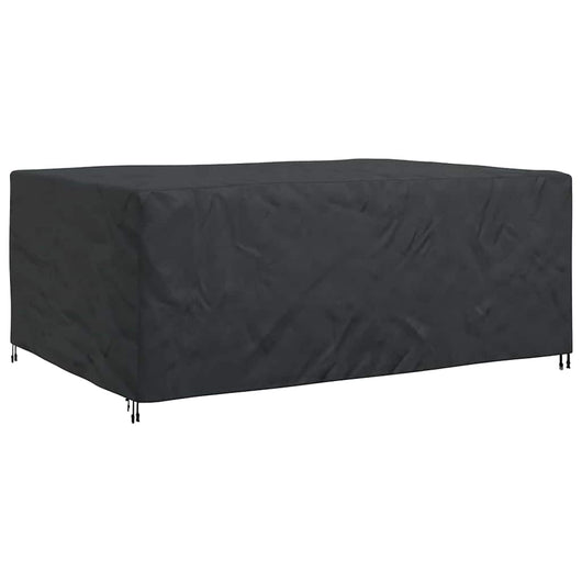 vidaXL Copertura per mobili da esterno Nero 280 x 204 x 106 cm 420D