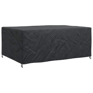 vidaXL Copertura per mobili da esterno Nero 280 x 204 x 106 cm 600D