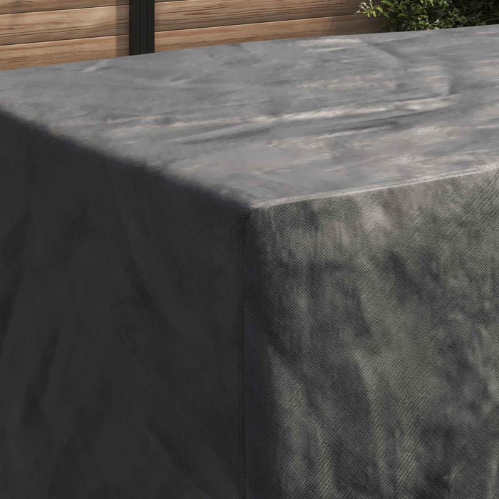 Copertura per mobili da esterno Nero 300 x 110 x 70 cm 600D 4105845