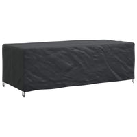 vidaXL Copertura per mobili da esterno Nero 300 x 140 x 90 cm 210D