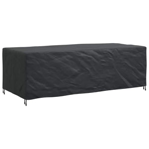 vidaXL Copertura per mobili da esterno Nero 300 x 140 x 90 cm 210D