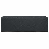 vidaXL Copertura per mobili da esterno Nero 300 x 140 x 90 cm 210D