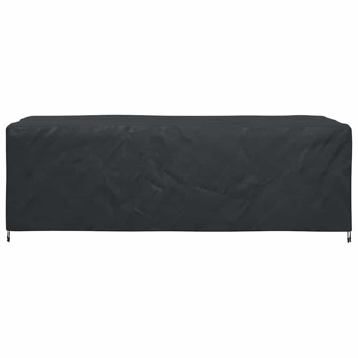 vidaXL Copertura per mobili da esterno Nero 300 x 140 x 90 cm 210D