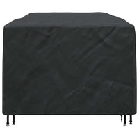 vidaXL Copertura per mobili da esterno Nero 300 x 140 x 90 cm 210D