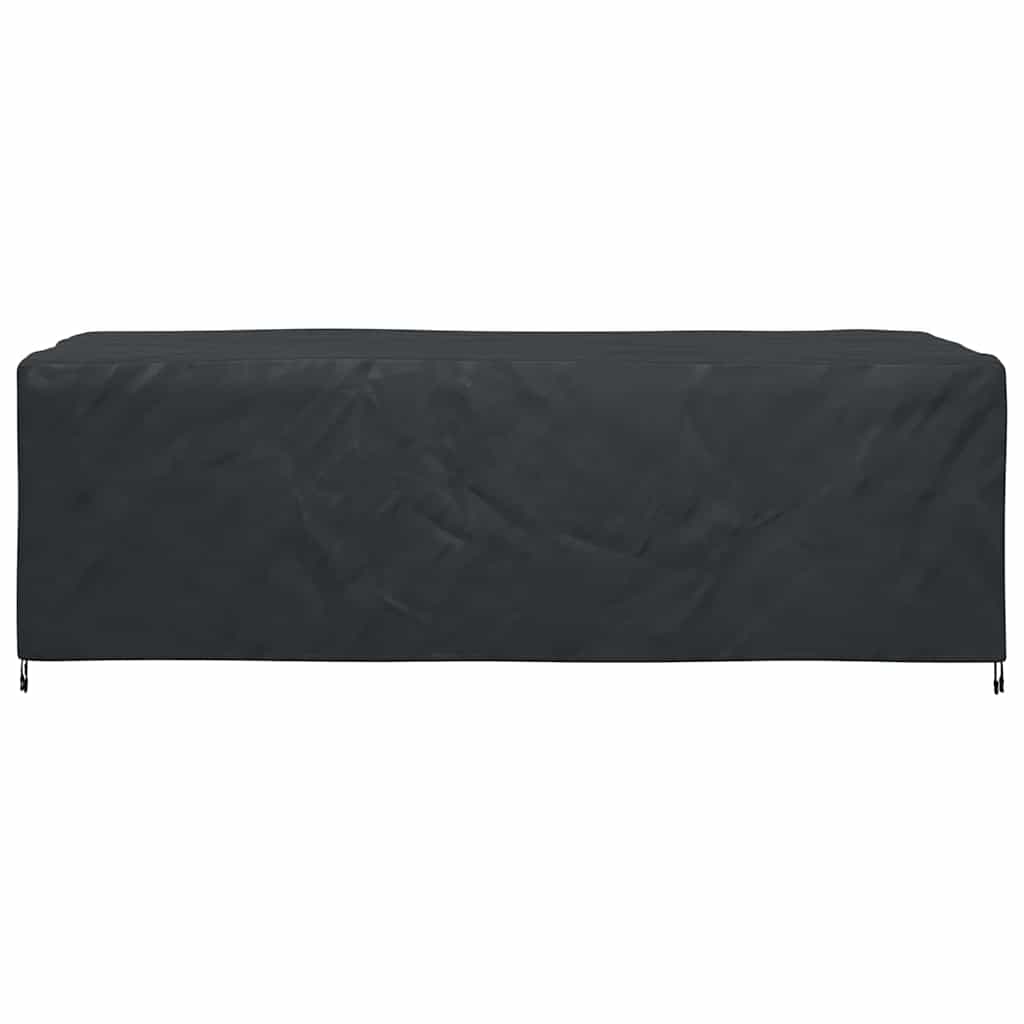 vidaXL Copertura per mobili da esterno Nero 300 x 140 x 90 cm 420D