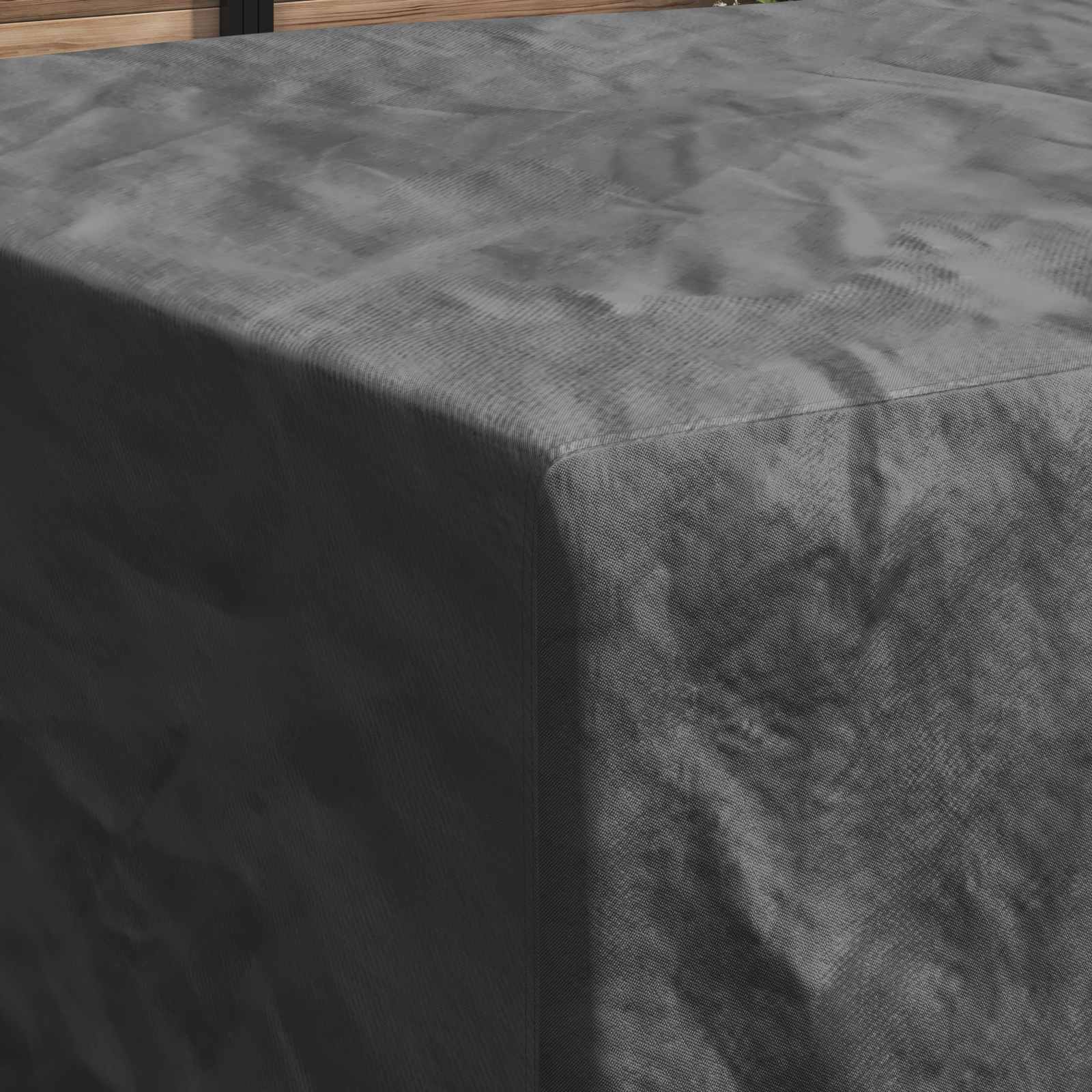 Copertura per mobili da esterno Nero 300 x 200 x 90 cm 210D 4105849
