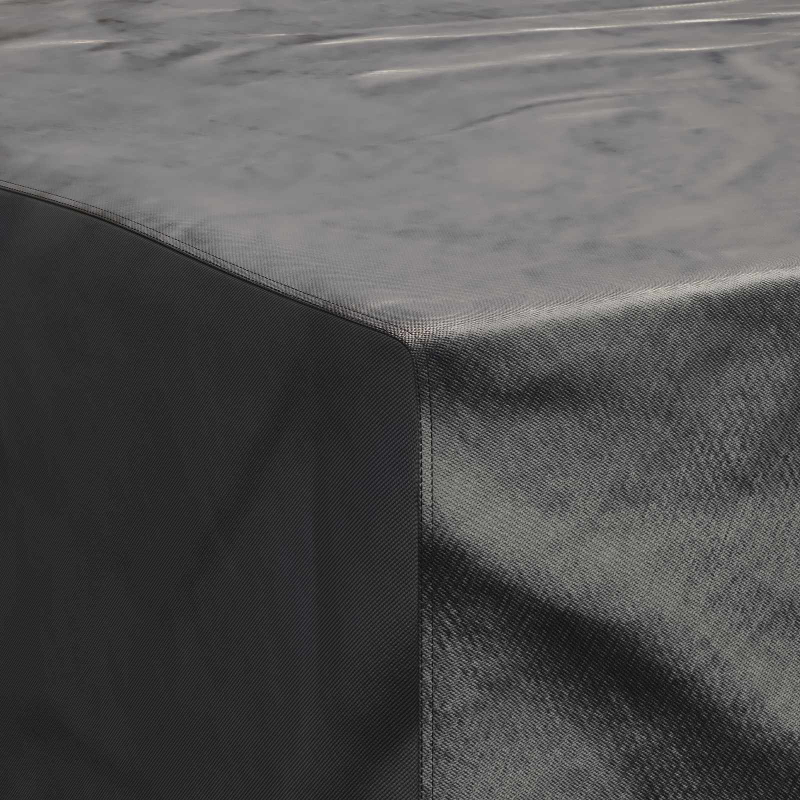 Copertura per mobili da esterno Nero 300 x 250 x 70 cm 210D 4105852