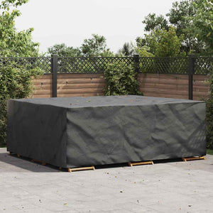 vidaXL Copertura per mobili da esterno Nero 300 x 250 x 70 cm 210D