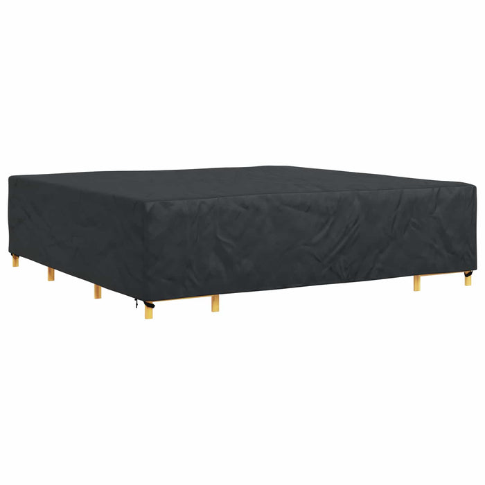 Copertura per mobili da esterno Nero 300 x 300 x 70 cm 210D 4105858