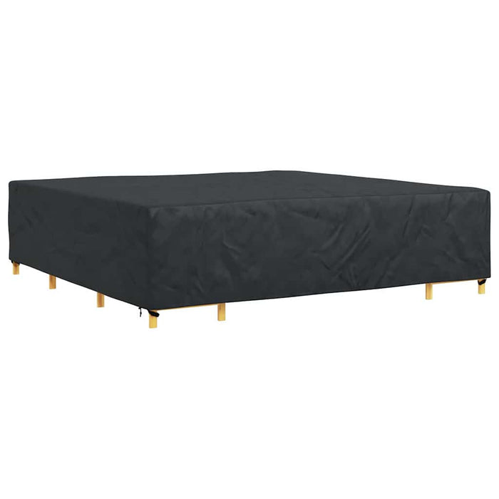 vidaXL Copertura per mobili da esterno Nero 300 x 300 x 70 cm 420D