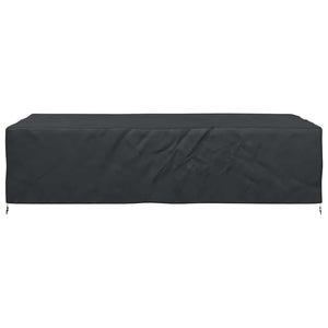 vidaXL Copertura per mobili da esterno Nero 305 x 190 x 85 cm 420D