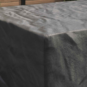 Copertura per mobili da esterno Nero 305 x 190 x 85 cm 600D 4105863