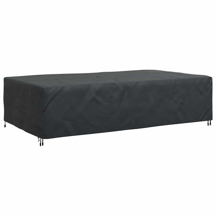 vidaXL Copertura per mobili da esterno Nero 305 x 190 x 85 cm 600D