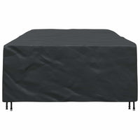 Copertura per mobili da esterno Nero 315 x 180 x 74 cm 210D 4105864