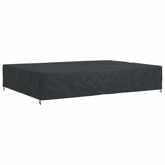 vidaXL Copertura per mobili da esterno Nero 350 x 260 x 90 cm 600D