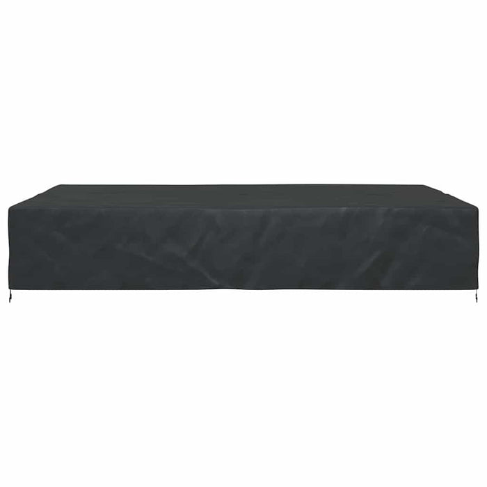 vidaXL Copertura per mobili da esterno Nero 350 x 260 x 90 cm 600D