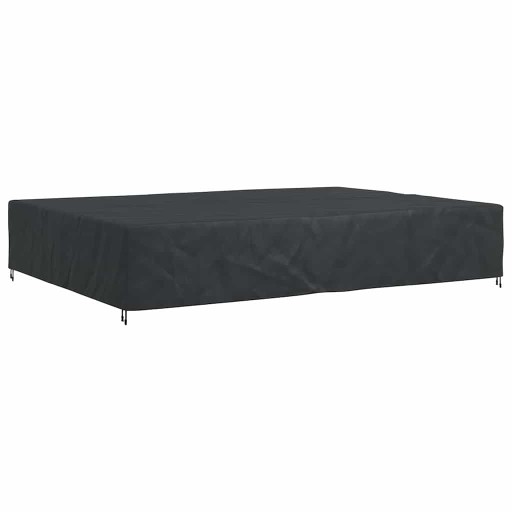 vidaXL Copertura per mobili da esterno Nero 400 x 300 x 70 cm 210D