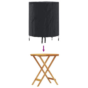 vidaXL Copertura per mobili da esterno con blocco Tessuto Oxford 600D