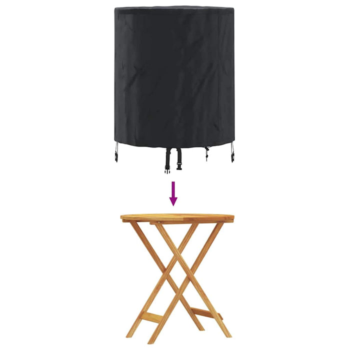 vidaXL Copertura per mobili da esterno con blocco Tessuto Oxford 600D