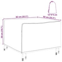 Copertura per mobili da esterno 82 x 82 x 50 cm Tessuto 420D 4105886