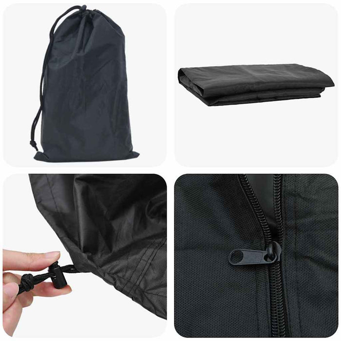 Copertura per mobili da esterno Nero Tessuto 420D 4105898