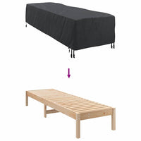 vidaXL Copertura per mobili da esterno 210 x 74 x 40 cm