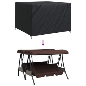 vidaXL Copertura per dondolo da esterno 250 x 250 x 160 cm