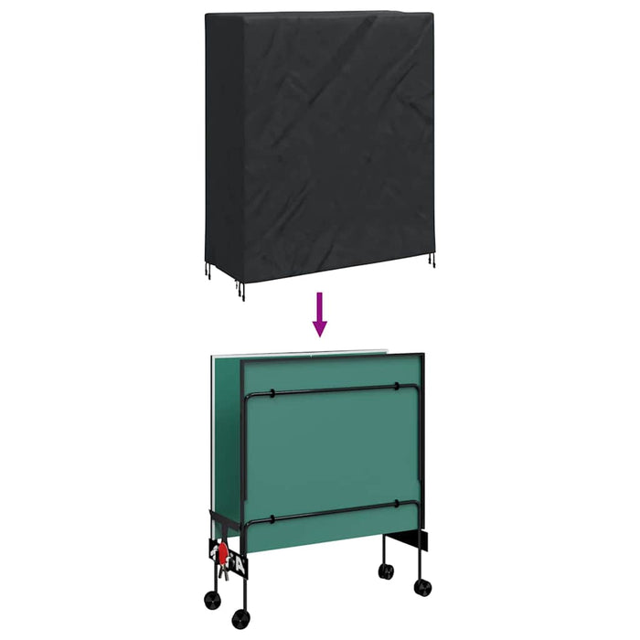 vidaXL Copertura per mobili da esterno 165 x 70 x 185 cm