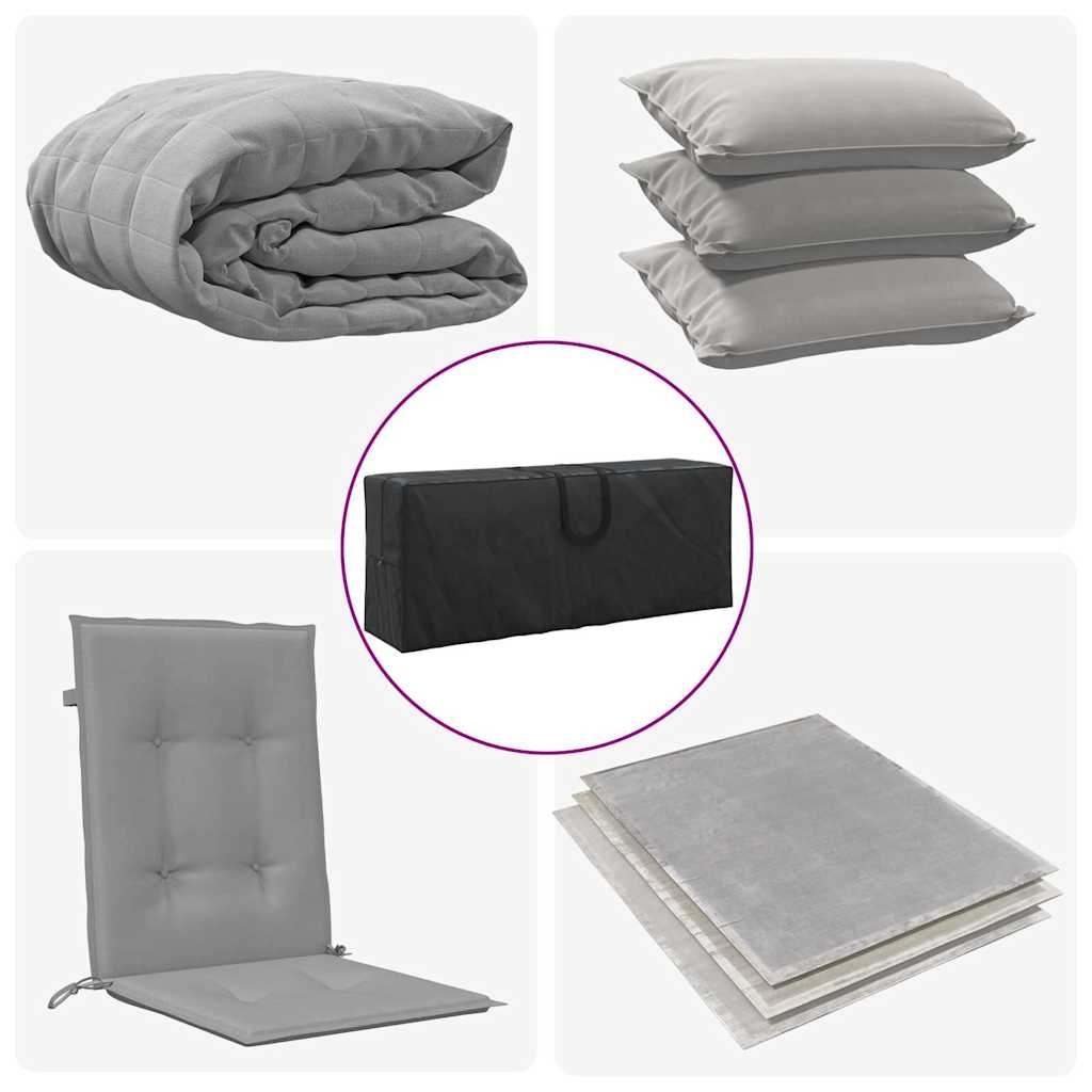 vidaXL Copertura per mobili da esterno 125 x 32 x 50 cm