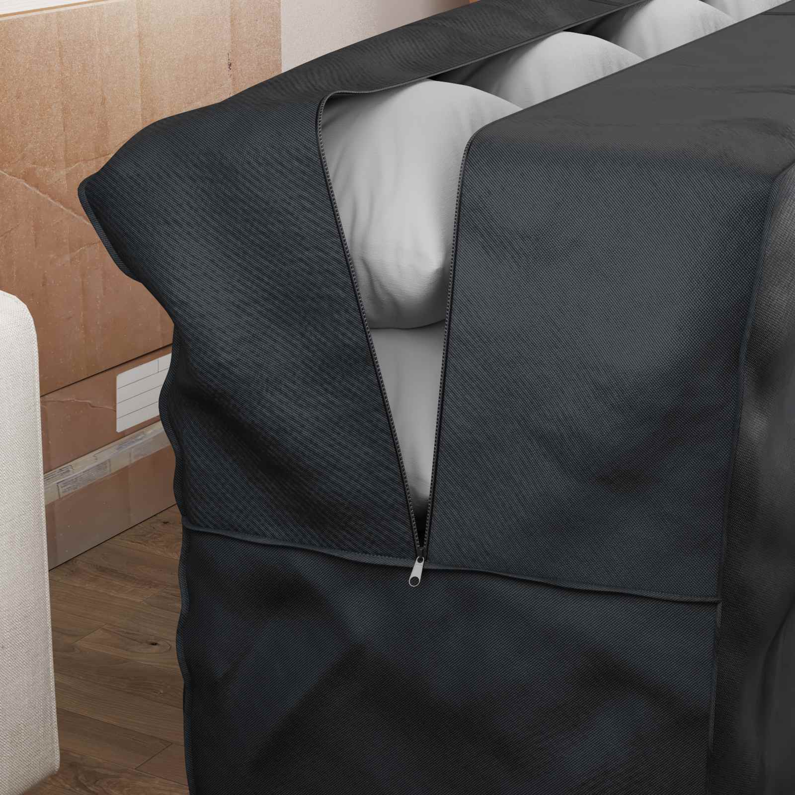 Borsa da Stoccaggio Outdoor Nero 175 x 55 x 75 cm Tessuto 420D 4105940