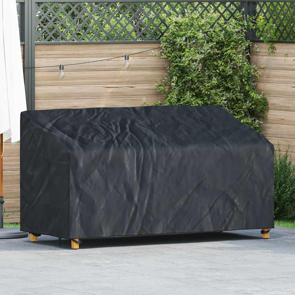 vidaXL Copertura per panchina da giardino 185 x 85 x 65 / 94 cm