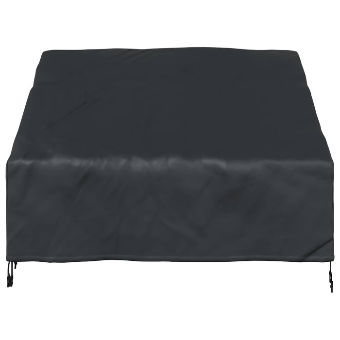 Copertura per panchina da giardino 130 x 95 x 40 / 80 cm 4105960