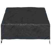vidaXL Copertura per panchina da giardino 130 x 95 x 40 / 80 cm